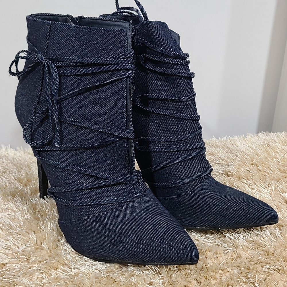 Blue Jean Booties